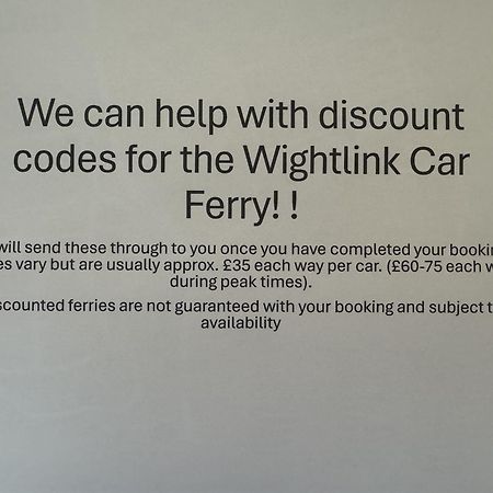 Whitecliff Bay Holiday Park - Most Popular Location Near Pools, Clubs And Beach Bembridge Exterior photo